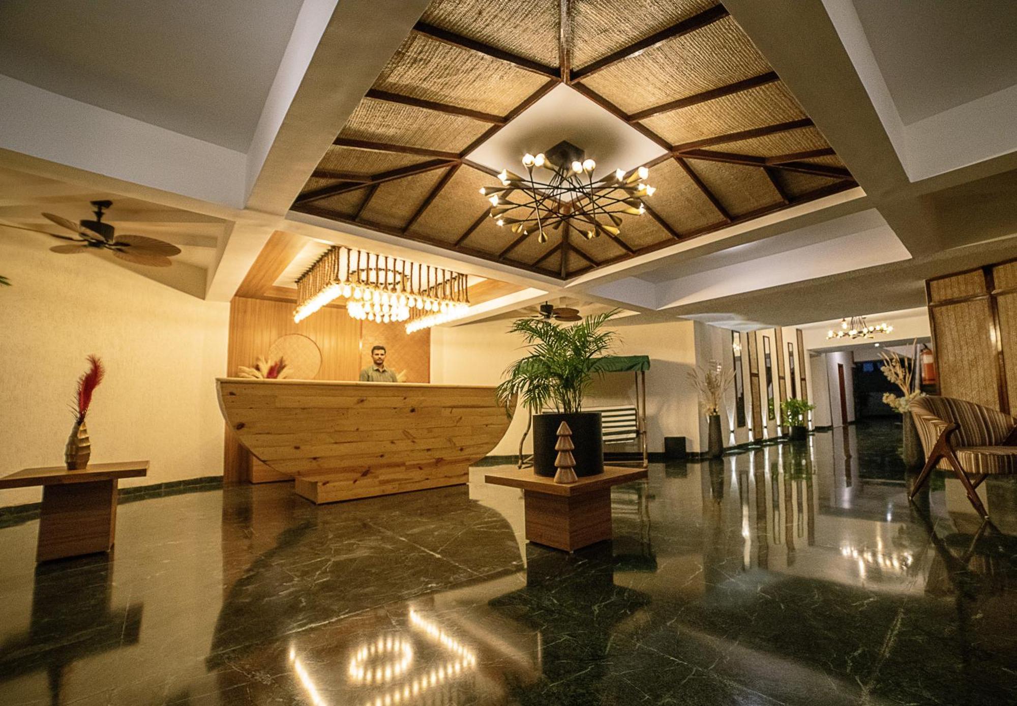 Hotel Treehouse Stamp Colva Exterior foto
