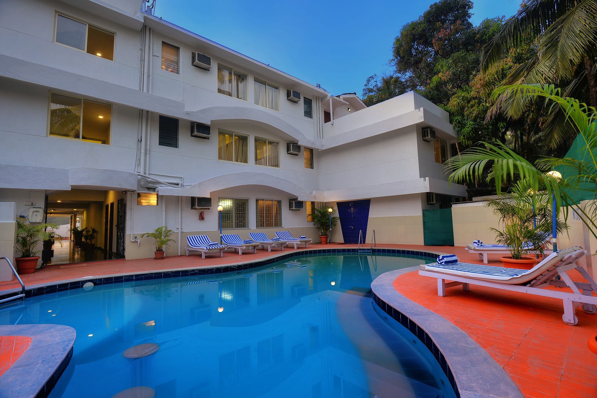 Hotel Treehouse Stamp Colva Exterior foto